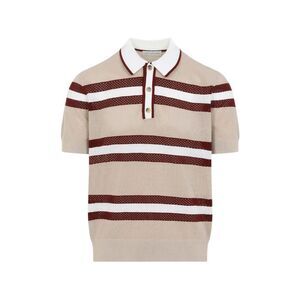 Dries Van Noten Men "Mercy Stripe" Polo Shirt